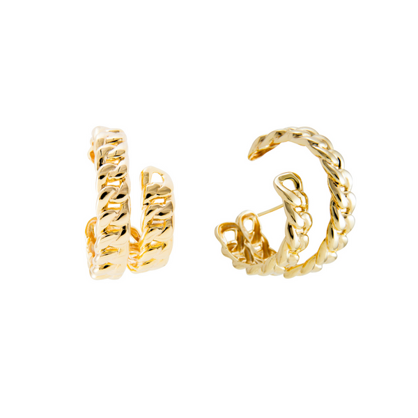 ANNA PRATA -MAITÊ HOOPS EARRING