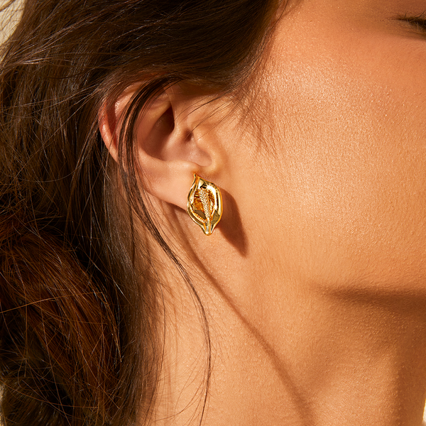 ANNA PRATA-LÍRIO DA PAZ P EARRING