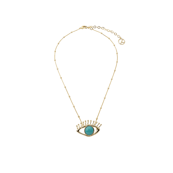 ANNA PRATA-OLHO GREGO P NECKLACE